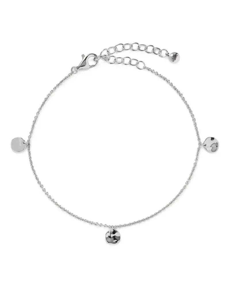 Monica Vinader Siren Muse Station Armband - Silber Silber