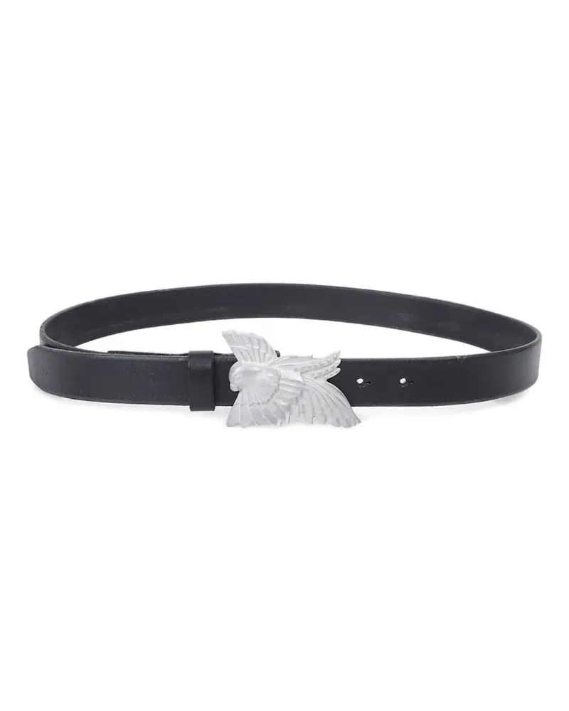 Our Legacy Dove leather belt - Schwarz Schwarz