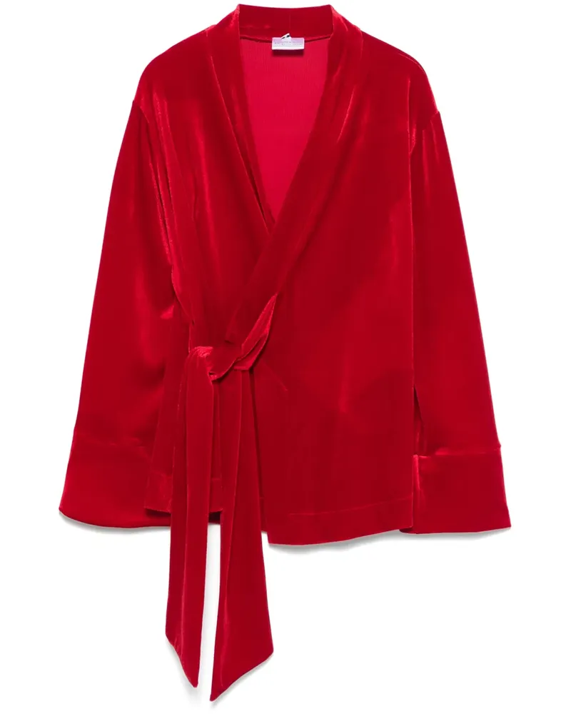 ALCHEMY x Lia Aram Jacke aus Samt - Rot Rot