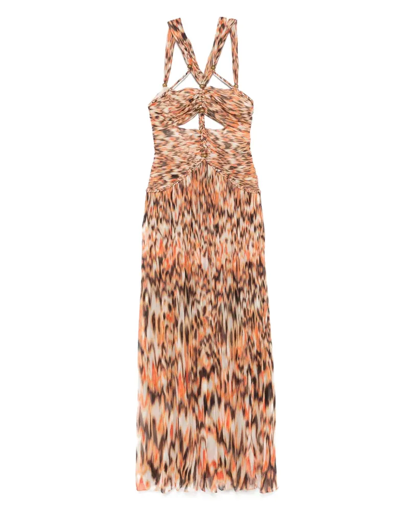 Isabel Marant Rafael Maxikleid - Orange Orange