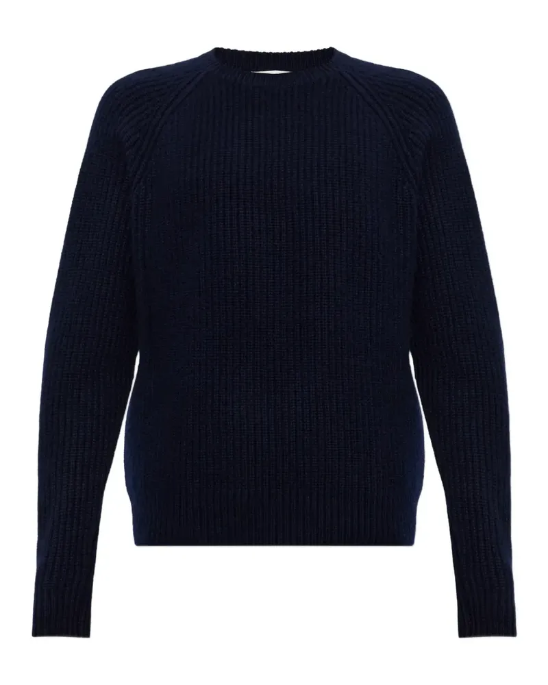 Lisa Yang Gerippter Soren Kaschmirpullover - Blau Blau