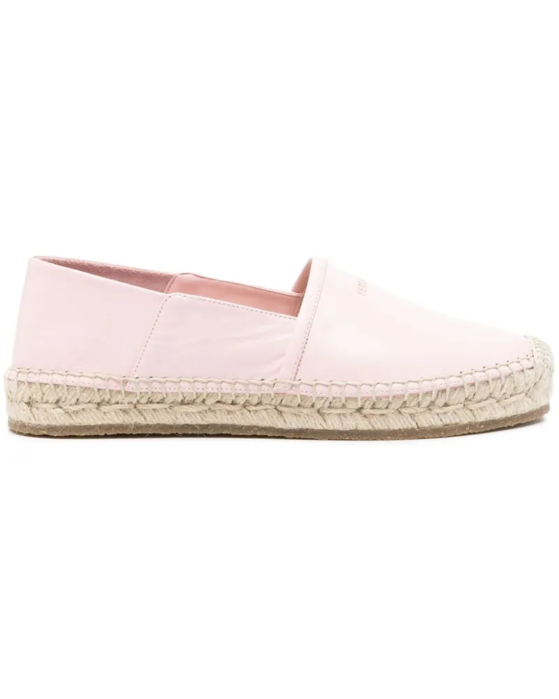 Ferragamo Espadrilles mit geprägtem Logo - Rosa Rosa