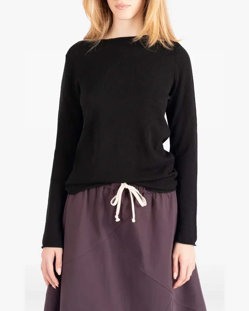 Société Anonyme Charlize fine-knit cashmere sweater - Schwarz Schwarz