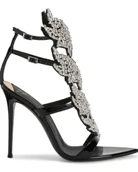 Giuseppe Zanotti Intriigo Sandalen 105mm Schwarz