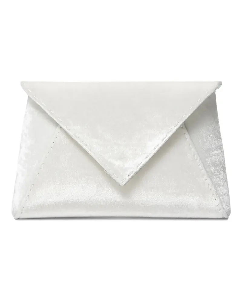 Tyler Ellis Kleine Lee Pouchette Clutch - Weiß Weiß