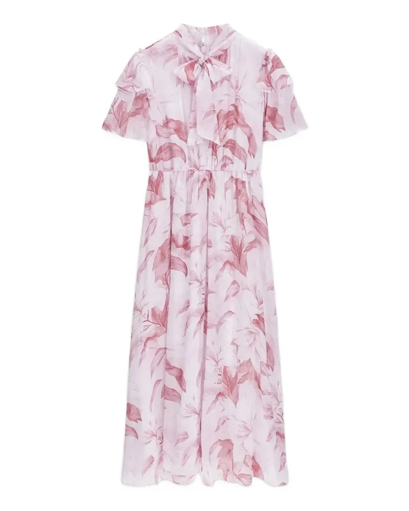 Guess Laila belted long dress - Weiß Weiß