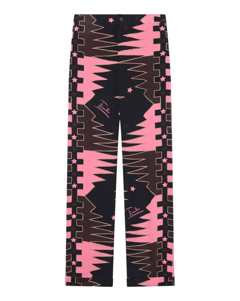 Emilio Pucci Hose mit Valdimontone-Print - Braun Braun