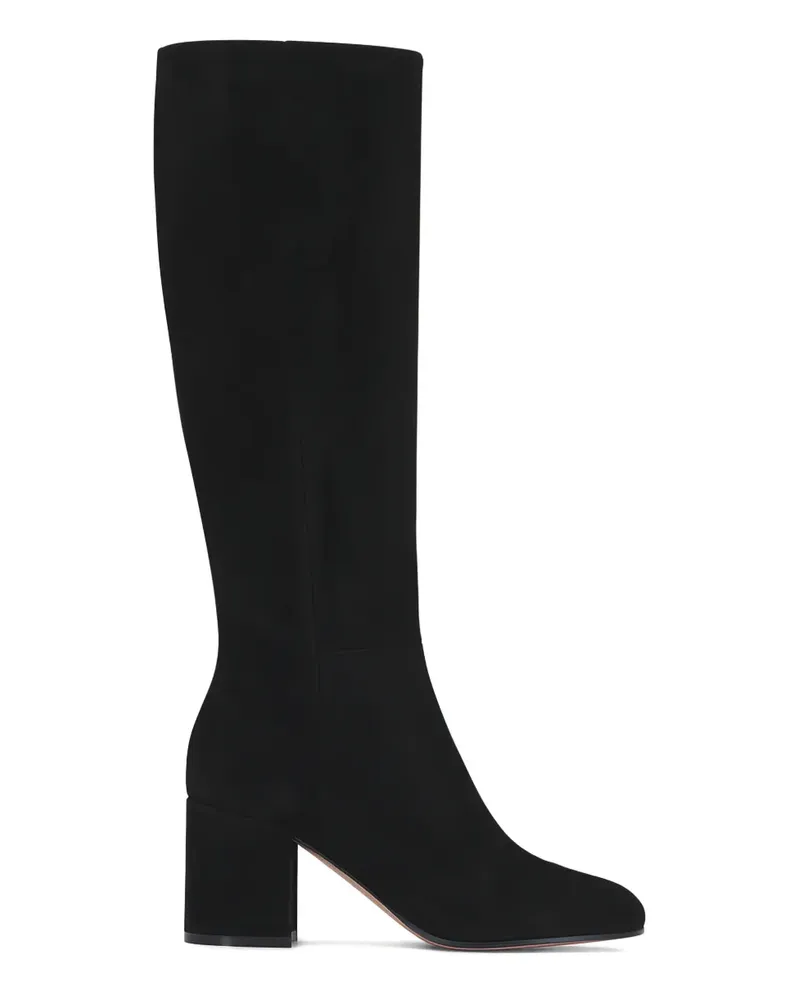 Gianvito Rossi Joelle Stiefel 70mm - Schwarz Schwarz