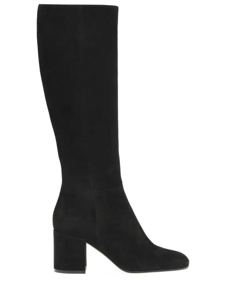 Gianvito Rossi Joelle Stiefel 70mm - Schwarz Schwarz