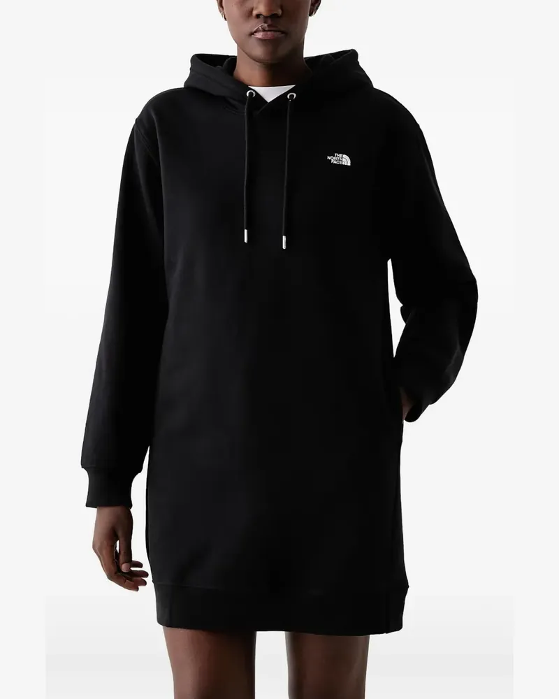 The North Face Hoodie-Minikleid mit Kordelzug - Schwarz Schwarz