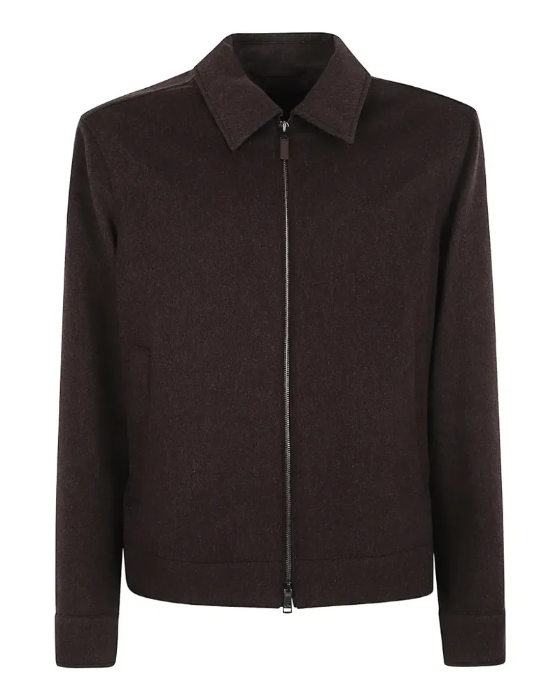 Paul & Shark zip-up collared jacket - Braun Braun