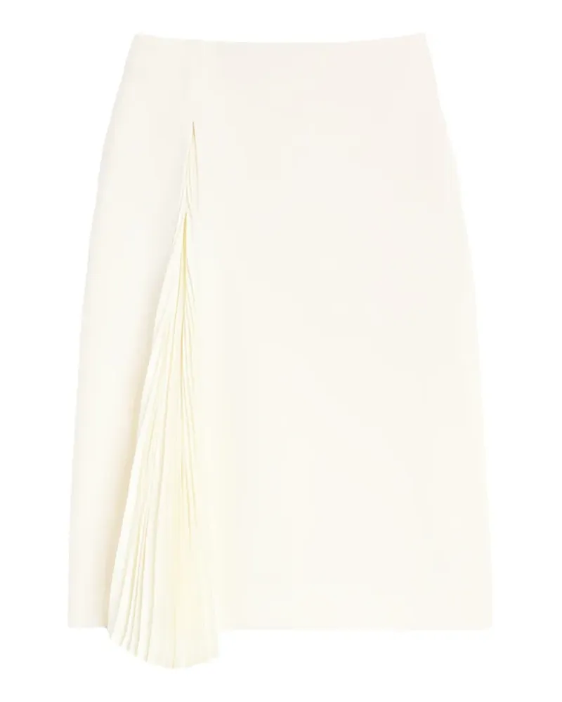 Jil Sander Asymmetrischer Midirock mit Falten - Nude Nude