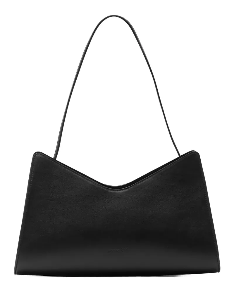 Marsèll Tote Bag mit Trapezform - Schwarz Schwarz