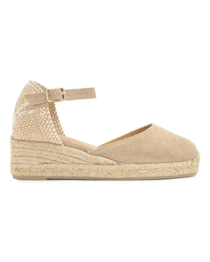 Castañer Carol Espadrilles aus Canvas - Nude Nude