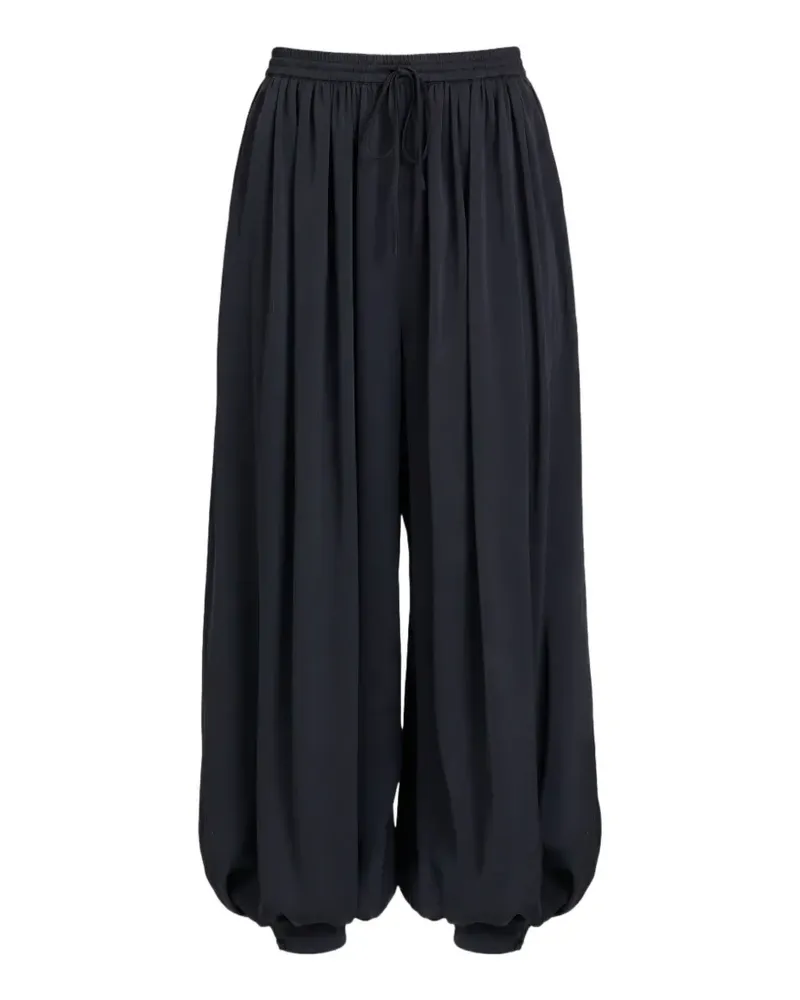 Cinq à Sept Esme Hose aus Satin - Schwarz Schwarz