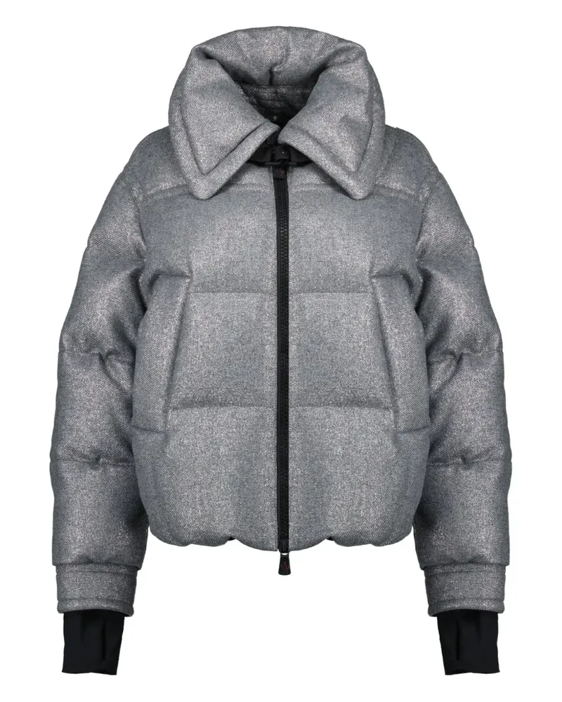 Moncler zip-fastening padded jacket - Grau Grau