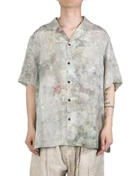 Ziggy Chen printed short-sleeve shirt Grün