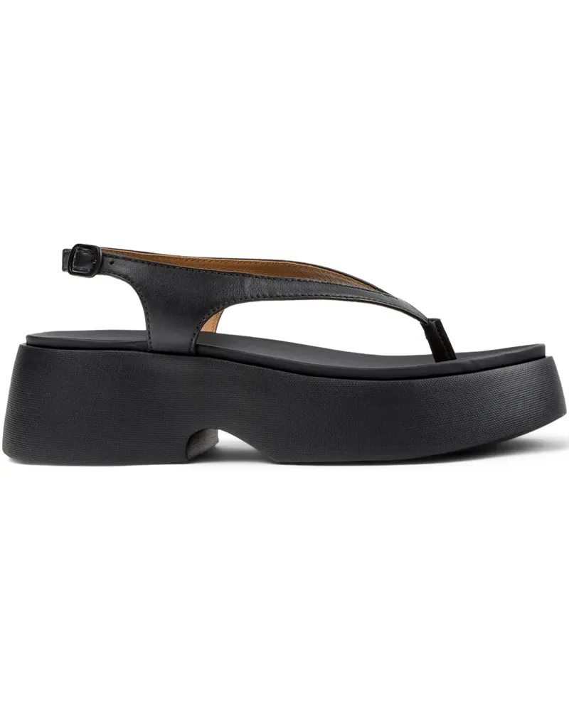 Camper Tasha Sandalen mit Schnalle - Schwarz Schwarz