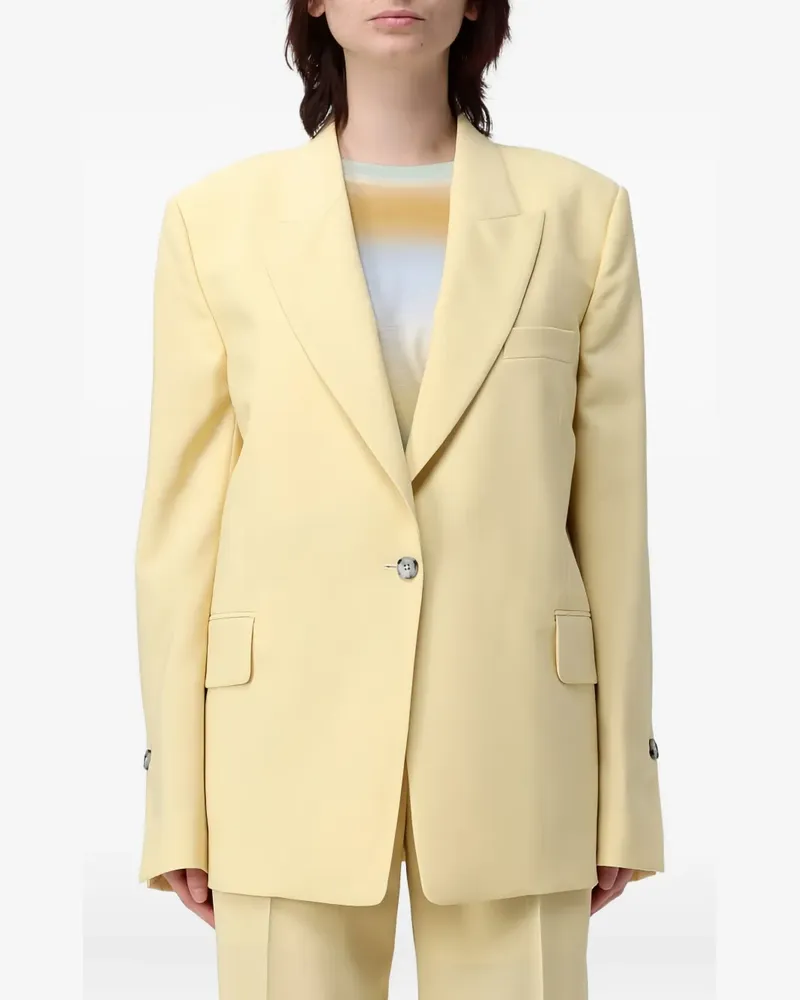 Paul Smith Blazer mit steigendem Revers - Gelb Gelb