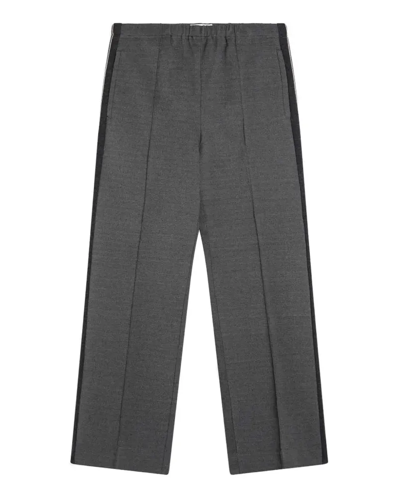 Miu Miu Hose mit Seitenstreifen - Grau Grau