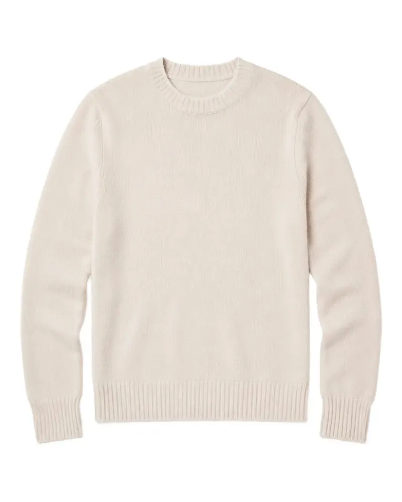 Officine Generale Mycrew crew-neck sweater - Nude Nude