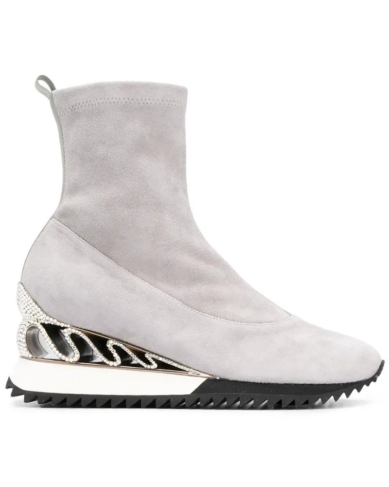 Le Silla Reiko Wave' Sneakers - Grau Grau