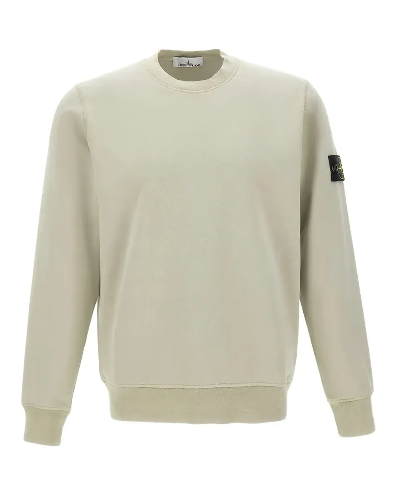 Stone Island logo-patch sweatshirt - Nude Nude