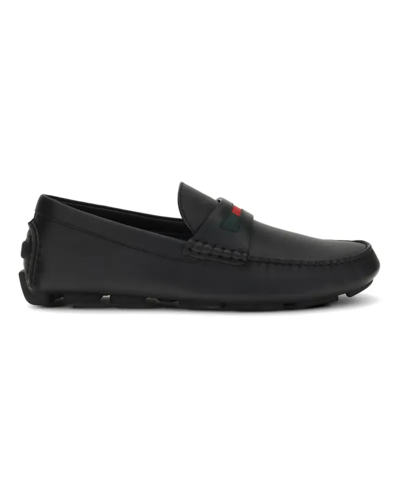 Gucci leather loafers - Schwarz Schwarz