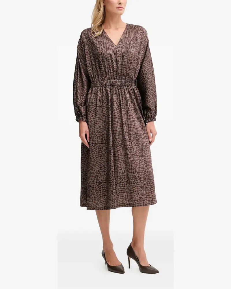 JOOP! Dakota animal-print dress - Braun Braun