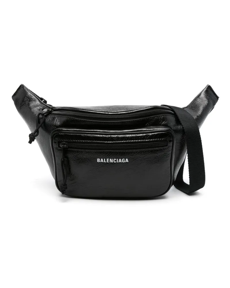 Balenciaga Explorer Gürteltasche - Schwarz Schwarz