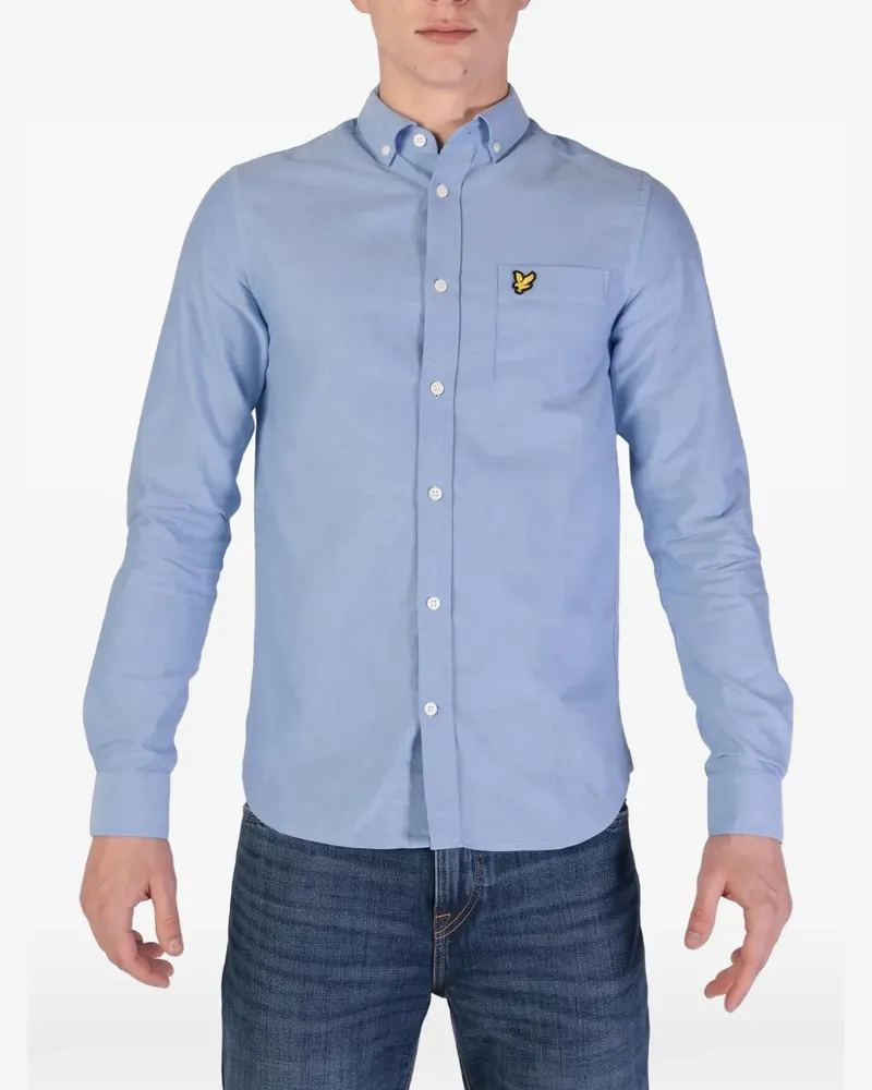 Lyle & Scott long-sleeve Oxford shirt - Blau Blau