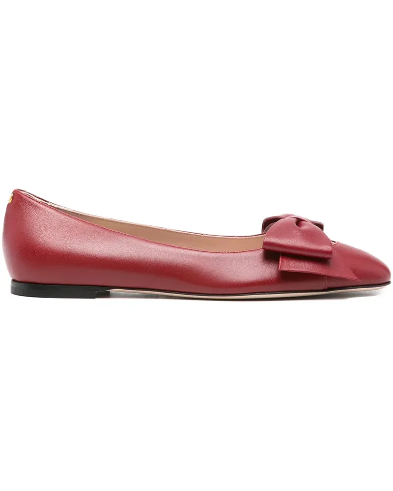 Valentino Garavani Ballerinas mit Schleifendetail - Rot Rot