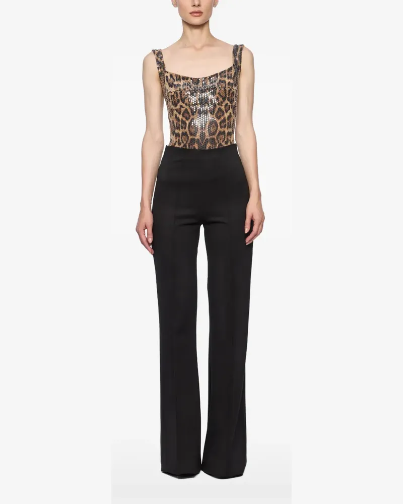 ATU Body Couture Body mit Leoparden-Print - Braun Braun