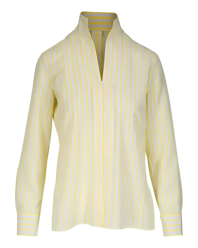 Akris striped shirt - Gelb Gelb