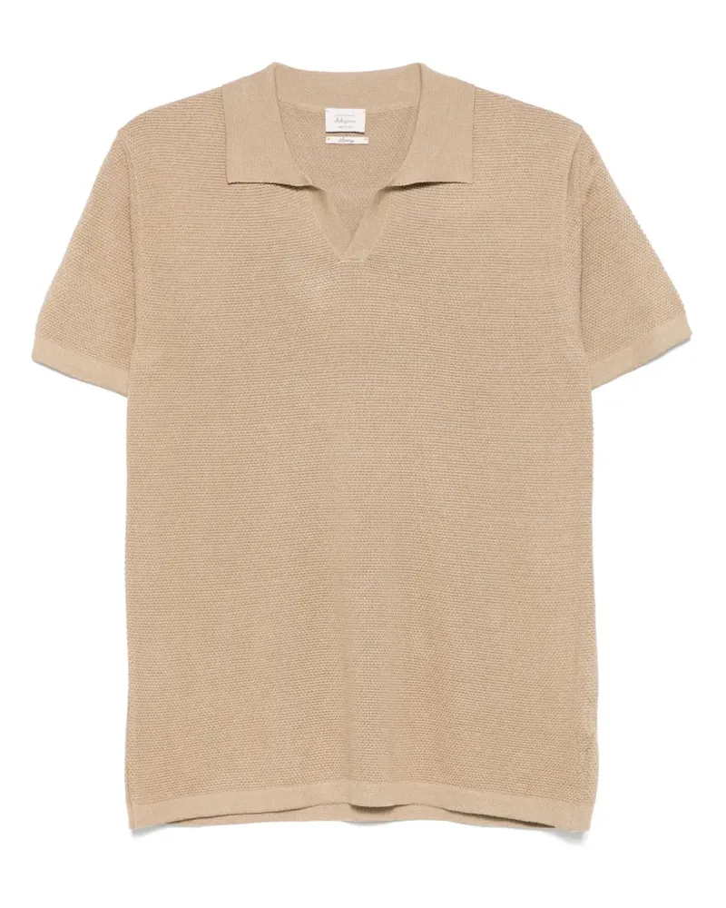Daniele Fiesoli T-Shirt aus Seide - Nude Nude
