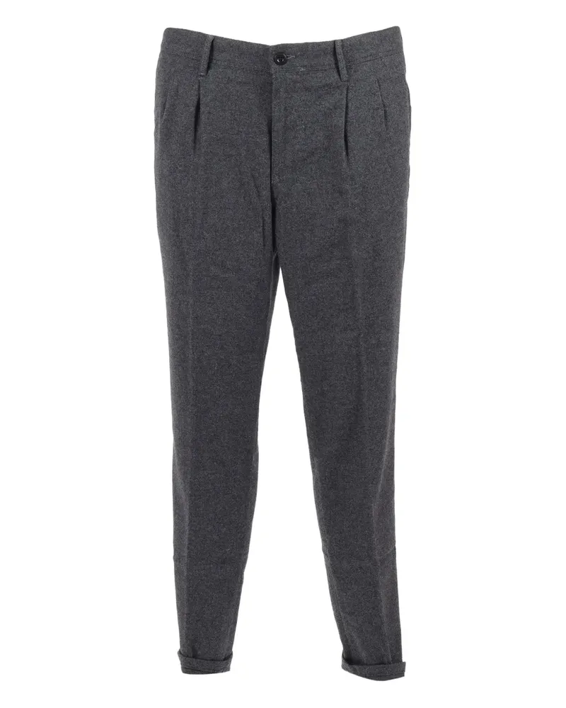Incotex pleated chinos - Grau Grau