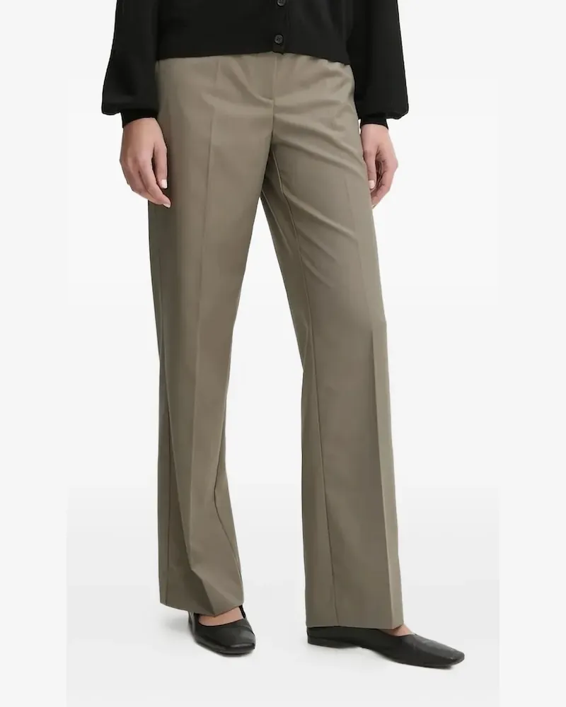BRUUNS BAZAAR Hose mit Falten - Grau Grau