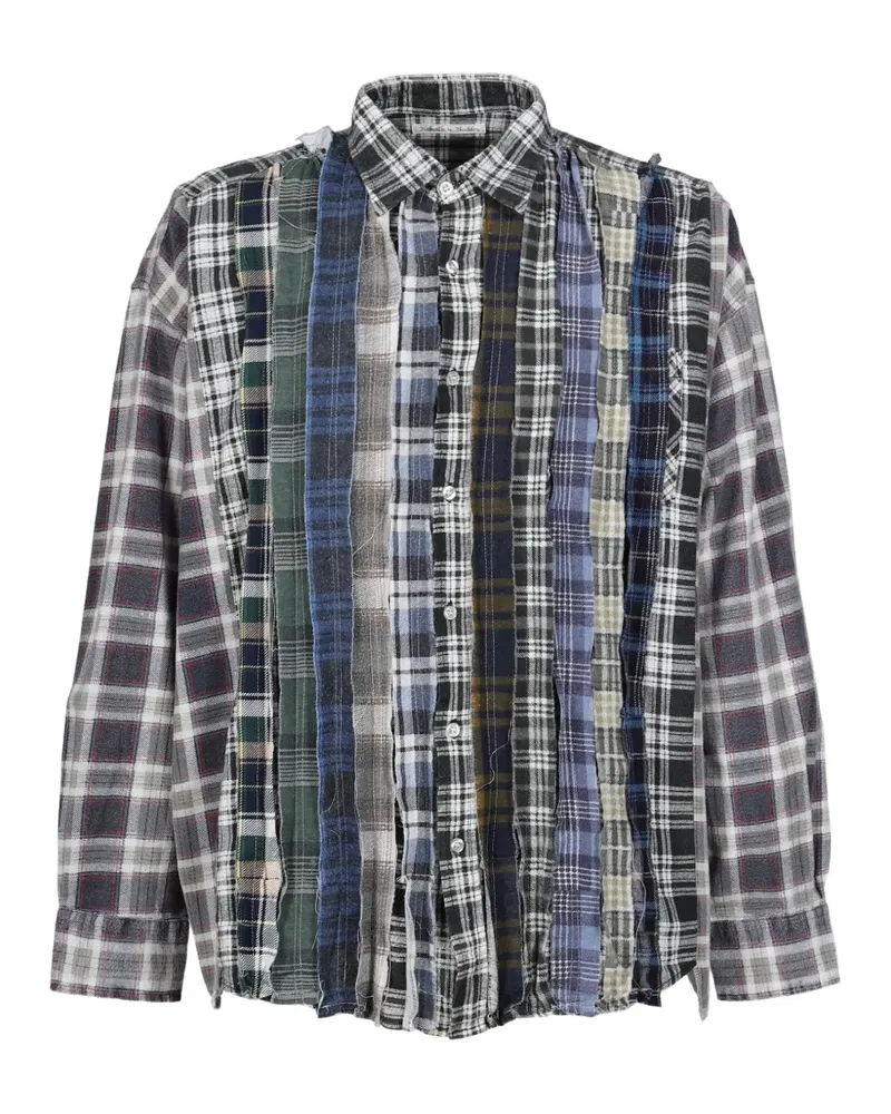 NEEDLES Ribbon patchwork flannel shirt - Mehrfarbig Mehrfarbig
