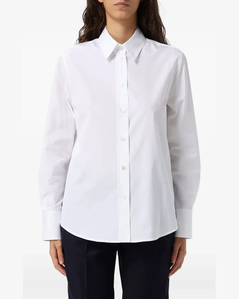 TELA long-sleeve button-down shirt - Weiß Weiß