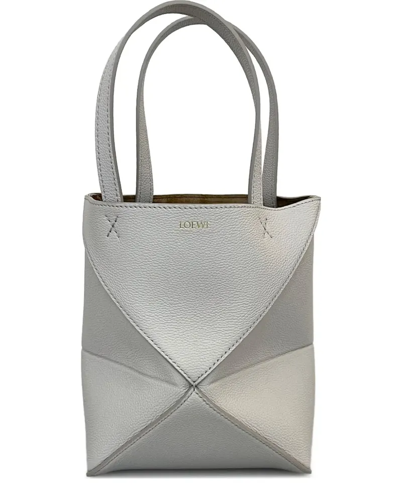 Loewe Puzzle Mini-Tasche - Grau Grau