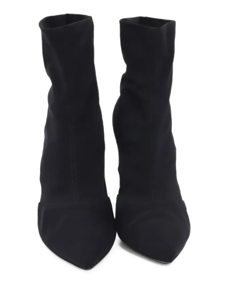 Gianvito Rossi 2020s Osaka stretch ankle boots - Schwarz Schwarz