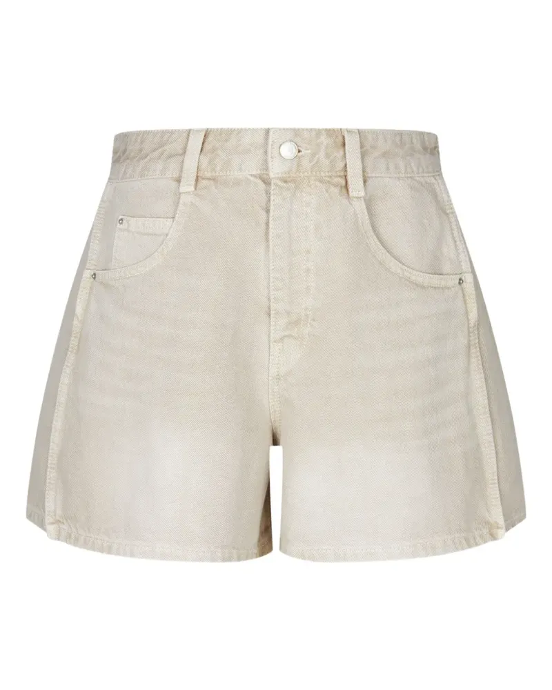 JNBY Hoch sitzende Jeans-Shorts - Nude Nude