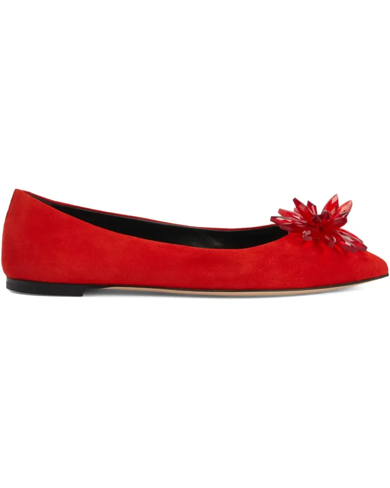 Giuseppe Zanotti Valliee Ballerinas - Rot Rot