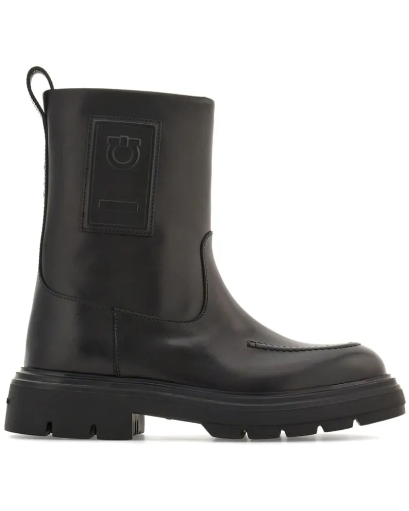 Ferragamo Hug Stiefel - Schwarz Schwarz