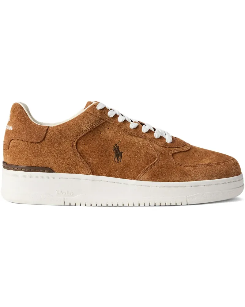 Ralph Lauren Master Sneakers aus Wildleder - Braun Braun
