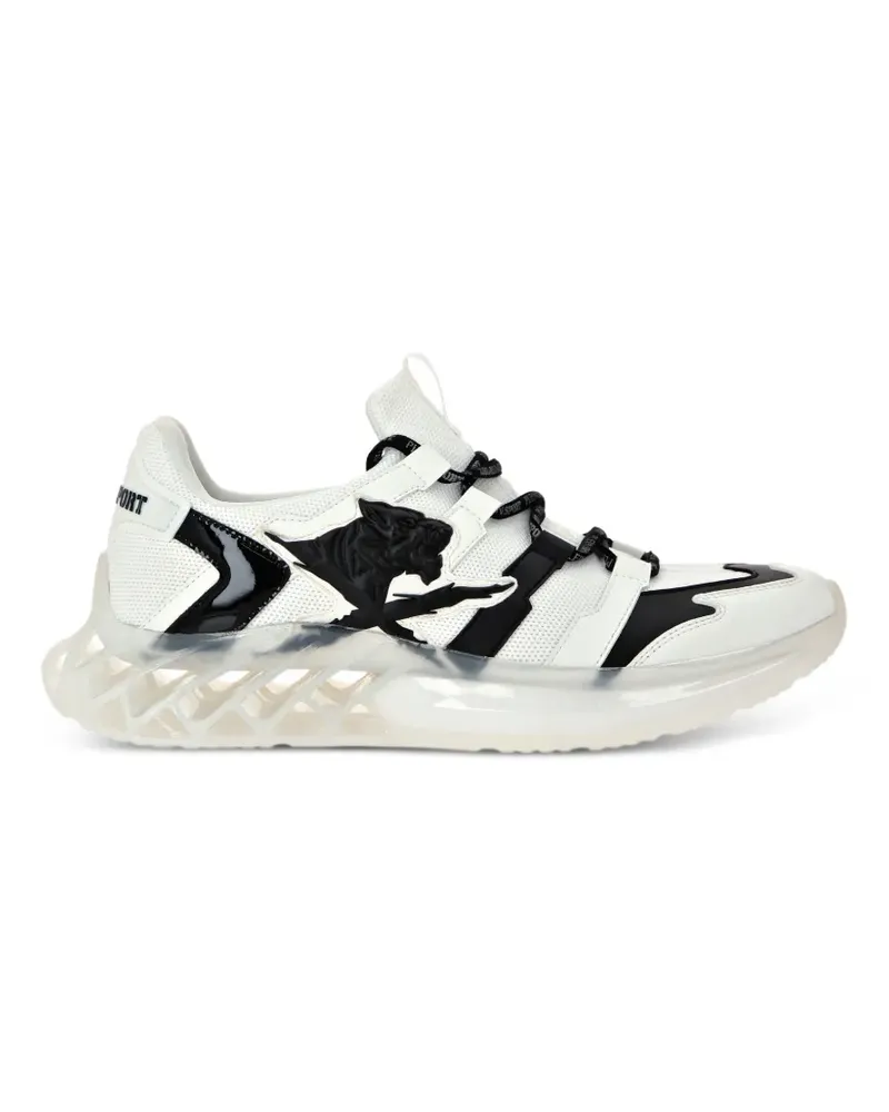 Philipp Plein Runner Tiger Sneakers - Weiß Weiß