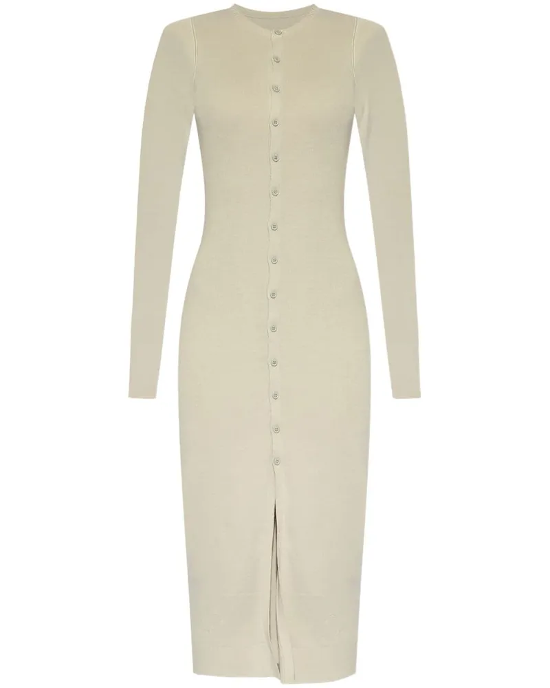 Maison Margiela Gestricktes Midikleid - Nude Nude
