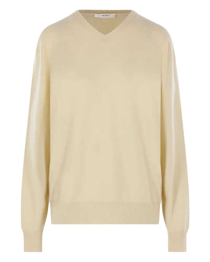 The Row Pullover mit V-Ausschnitt - Gelb Gelb
