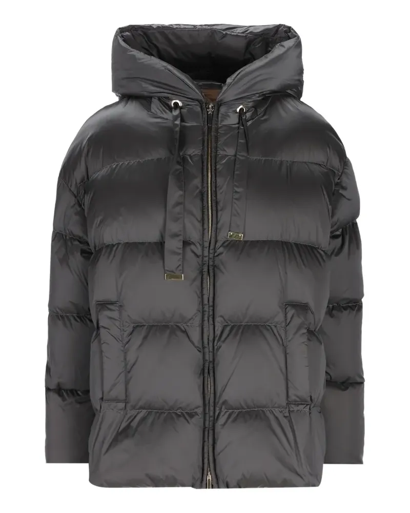 Max Mara The Cube hooded puffer jacket - Schwarz Schwarz