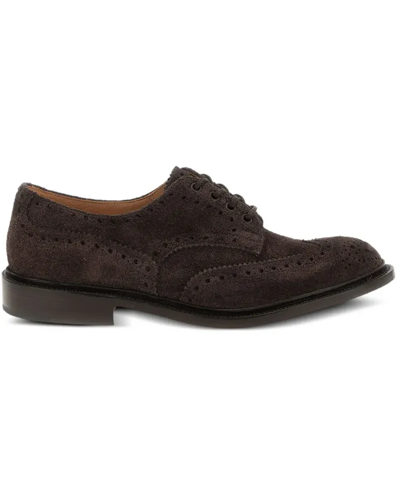 Tricker's Bourton Oxford-Schuhe aus Wildleder - Braun Braun